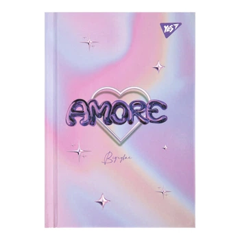 Блокнот YES Amore А6 64 аркуші клітинка