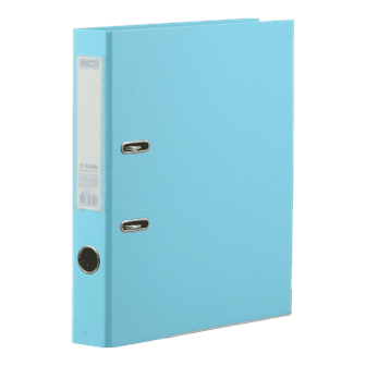 Папка-реєстратор А4 50мм BUROMAX 3016-14 ETALON одностороння, блакитна (30) /BM.3016-14c/