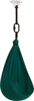 Hamak dla dzieci sensoryczny Acro4f 3 m Ciemnozielony KH-3X1.5M-D.GREEN (5901960687001)