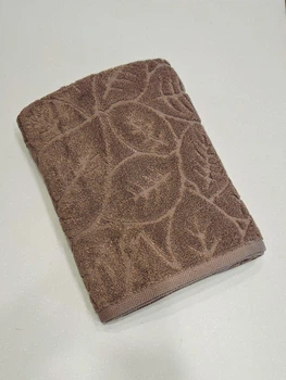 Полотенце махровое лицевое 50*90 см Cestepe King Cotton Penye Коричневое