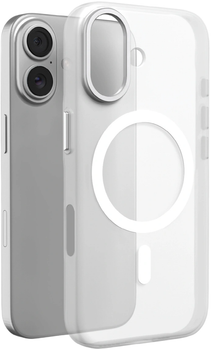 Панель Puro Lightfeel MagSafe для iPhone 17 Clear-White (8018417538162)