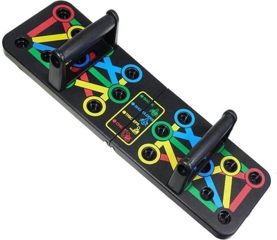 Дошка для віджимань Foldable Push Up Board JT-006, упор для віджимань від підлоги 14 в 1 регульована стійка