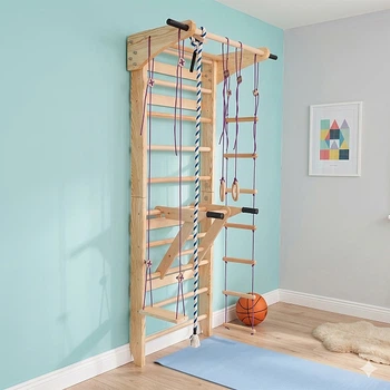 Спортивний куточок SportBaby Lux 3-220 з брусами та навісним обладнанням (SB-4214)