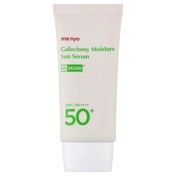 Зволожуюча сонцезахисна сироватка Manyo Factory Galactomy Moisture Sun Serum SPF 50+ PA++++ 50 мл — захист та догляд