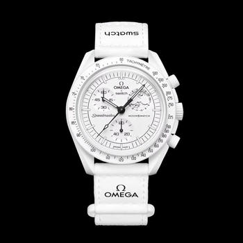 Наручные часы Swatch x Omega Bioceramic MoonSwatch Mission to the Moonphase - Full Moon SO33W700