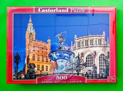 Пазли Castorland 500 елементів Фонтан Нептуна Гданськ