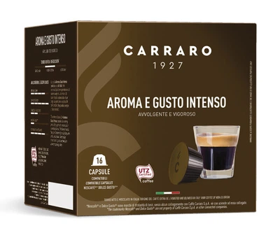 Кофе в капсулах Carraro Dolce Gusto Aroma E Gusto Intenso