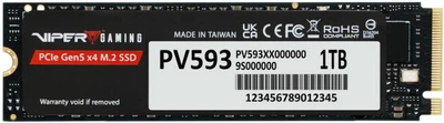 Dysk SSD Patriot Viper PV593 1TB M.2 NVMe 2.0 PCIE Gen5 x4 (PV593P1TBM28H)