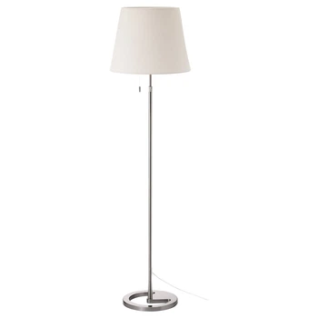Торшер, нікельований білий IKEA NYFORS 903.031.06