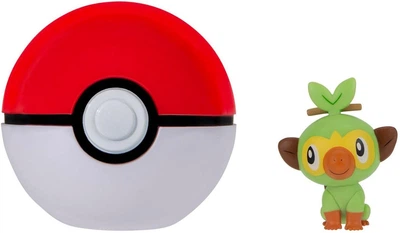 Zestaw zabawek Jazwares Pokemon Clip n Go Grookey Poke Ball PKW4157 (191726757870)
