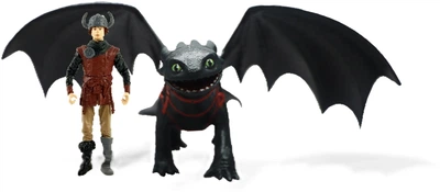 Zestaw zabawek Spin Master Dragons Movie Toothless and Hiccup 6075557 (681147106154)