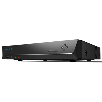 Видеорегистратор Reolink RLN16-410 без HDD 16 каналов PoE H.265/H.264 4K Black