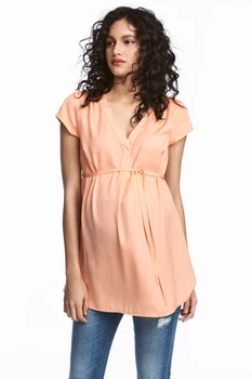 Блуза H&M Mama помаранчевий SHAYL071 M