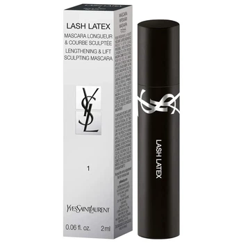 Туш для подовження вій Yves Saint Laurent Lash Latex 1 sculpted black 2 ml.