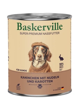 Консервированный корм Baskerville для собак с кроликом 800 г