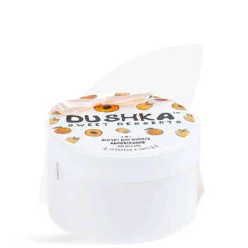 Йогурт для волос Абрикосовый Dushka 200 мл 4823099400263