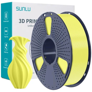 Філамент (пластик для 3D-принтера) Sunlu PLA Lemon Yellow 1,75 мм 1 кг CLY-0160