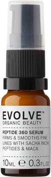 Сироватка для обличчя Evolve Organic Beauty Peptide 360 зволожуюча 10 мл (5060200049143)