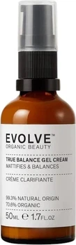 Krem-żel do twarzy Evolve Organic Beauty True Balance Matujący do skóry mieszanej i tłustej 50 ml (5060200047910)