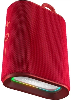 Głośnik przenośny Energy Sistem StreetPlay 8W RGB Cherry (8432426459247)