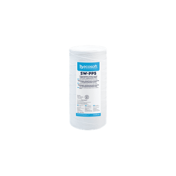Картридж из полипропиленовой нити Ecosoft 4,5″х10″ Big Blue 10 для механической очистки воды 5 мкм