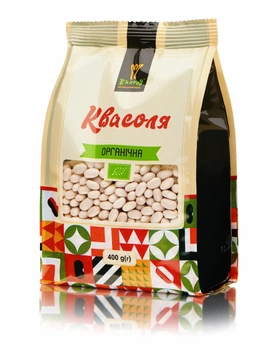 Квасоля біла органічна ЕКОРОД 400г