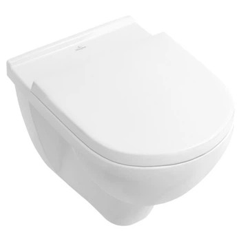 Підвісний унітаз VILLEROY & BOCH O.NOVO, білий/глянсовий, овальна