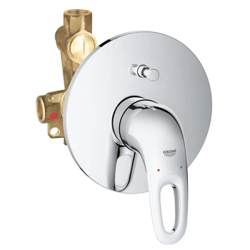 Змішувач для ванни GROHE EUROSTYLE 33637003, хром, прихований монтаж