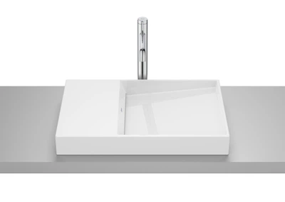 Умивальник ROCA HORIZON A32727900B, білий/глянсовий, накладний, 60 см