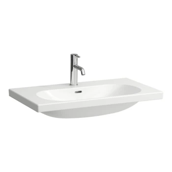 Умивальник LAUFEN LUA H8100870001041, білий/глянсовий, на тумбу, 80 см