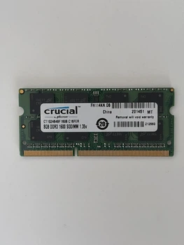 Пам'ять Crucial 8Gb So-DIMM PC3L-12800S DDR3-1600 1.35v
