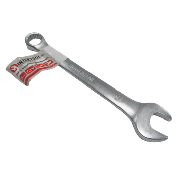 Ключ ріжково-накидний CrV 15 мм INTERTOOL (41643)