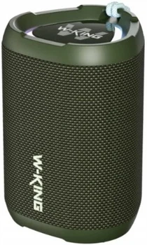 Głośnik bezprzewodowy Bluetooth W-KING D110 zielony (D110-GRN)