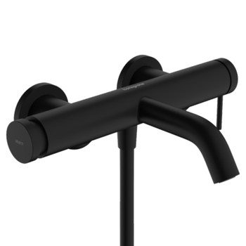 Змішувач для ванни HANSGROHE TECTURIS 73422670, чорний/матовий, настінний