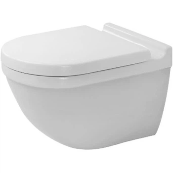 Підвісний унітаз DURAVIT STARCK 3, білий/глянсовий, овальна