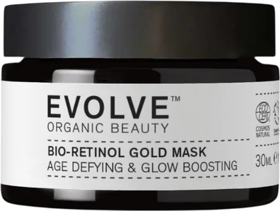 Maska do twarzy Evolve Organic Beauty Bio-Retinol Gold odżywcza 30 ml (5060200047705)