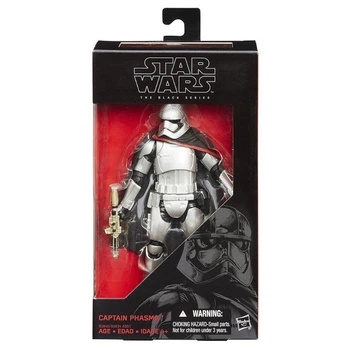 Экшен-фигурка Hasbro Star Wars The Force Awakens The Black Series Captain Phasma (B3840/B3834)