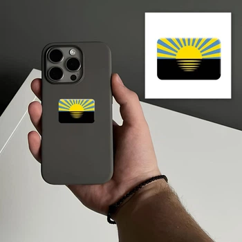 Объёмная 3D наклейка "Light victory" стикер для декора телефона, ноутбука, блокнота SX-238