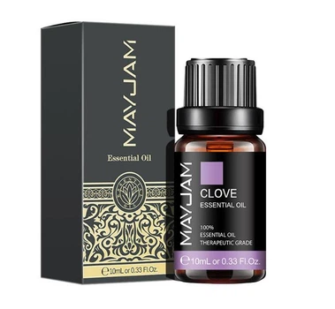 Ефірне масло MAYJAM Гвоздика 10ml натуральне преміум для зволожувача лазні сауни ванни
