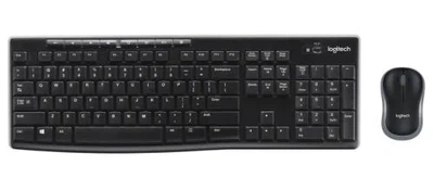 Комплект беспроводной Logitech MK270 Combo, Black, клавиатура + мышь (920-004508)