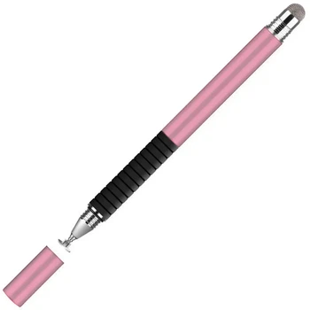 Универсальный Емкостный Металлический Двусторонний стилус Розовый 2 в 1 Touch Pen для телефона, планшета