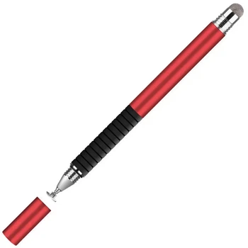 Универсальный Емкостный Металлический Двусторонний стилус Красный 2 в 1 Touch Pen для телефона, планшета