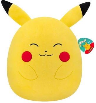 Мягкая игрушка Squishmallows Pokemon Happy Pikachu 35 см SQPK00067 (196566198289)