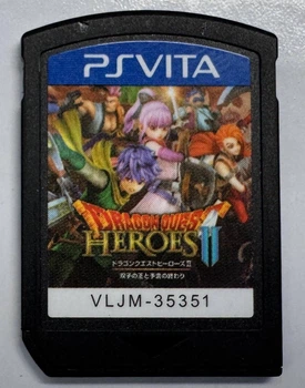 Картридж для PlayStation Vita - Dragon Quest Heroes II (без коробки), японская версия, Б/У