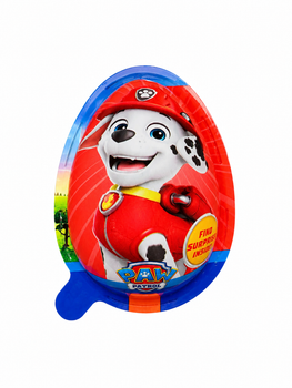 Шоколадне яйце-сюрприз Paw Patrol "Щенячий патруль" (Маршал) 20 г