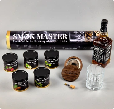 Любительский Подарочный Набор для копчения коктейлей и виски SMOK MASTER