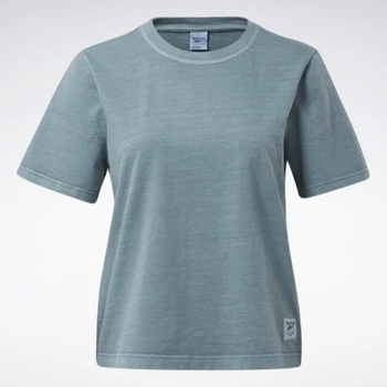Футболка жіноча REEBOK CLASSICS NATURAL DYE W H11211 xs, блакитний
