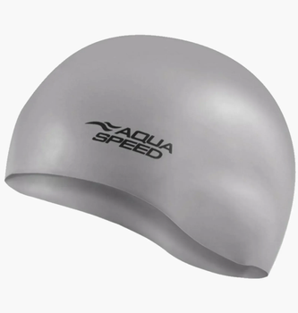 Шапка для плавання Aqua Speed Mono111-26 o/s, сірий