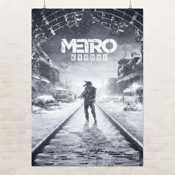 Постер Метро, Metro Exodus (2019), декор кімнати геймера, A3 42×30 см (id1795)
