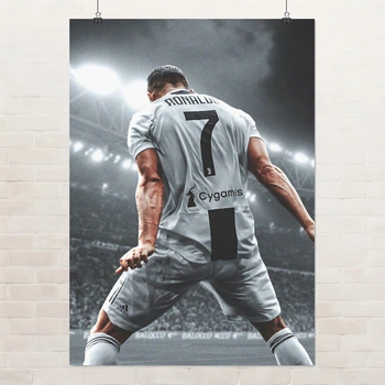 Постер Футболіст Кріштіану Роналду, Cristiano Ronaldo, футболіст, A3 42×30 см (id6256)